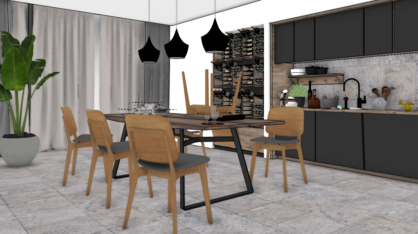 SketchUp Ambient Occlusion 1